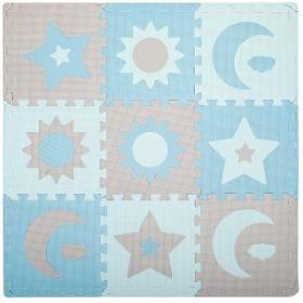 Hrací podložka puzzle NEBE BLUE MOMI