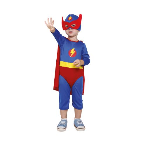ALBI KOSTÝM KLUK Superhrdina s maskou vel. 4-6 let