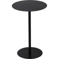 HOMESTYLING Odkládací stolek kovový kulatý 35 x 53 cm černá KO-HZ1234260 (1)