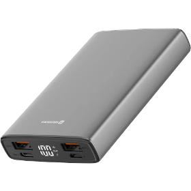 ALUMINUM POWERBANK 10000 mAh SWISSTEN