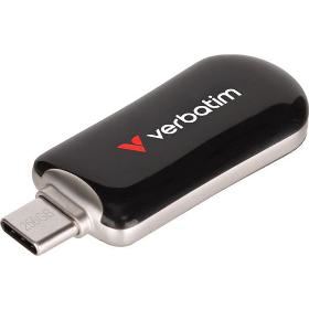 256GB USB Flash 3.2 G1 USB-C Bk VERBATIM