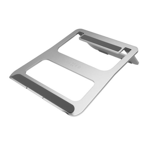 Stojánek FIXED Frame BOOK pro notebooky, hliníkový stříbrný