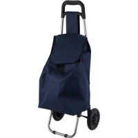 EXCELLENT HOUSEWARE Nákupní taška na kolečkách 33 l modrá KO-CM6000030modr (2)
