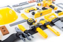 Hračka G21 Dětské nářadí DELUXE TOOLS, 44 dílů (1)