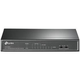 Switch TP-Link TL-SF1008LP 8x LAN, 4xPoE+, 41W, dosah 250m, kov