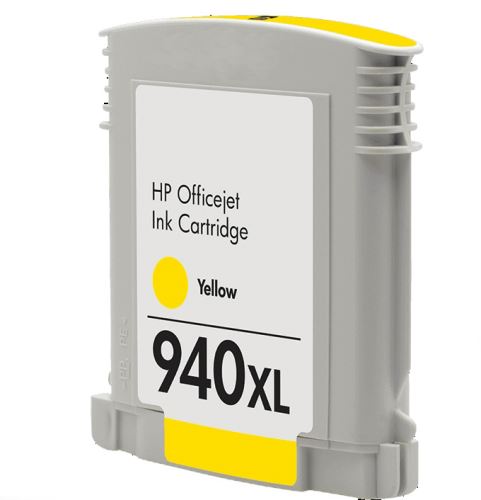 Inkoust C4909AE(No.940XL) kompatibilní žlutý pro HP (28ml)