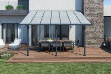 hliníková (montovaná) pergola Palram Sierra 4200 šedá 3 x 4,25 (1)