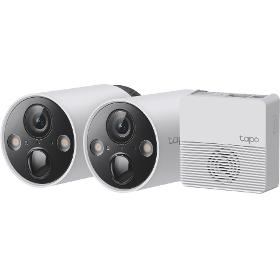 Kamerový set TP-Link Tapo C420S2 4MPx, venkovní, IP, WiFi, přísvit, baterie