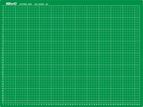 Řezací podložka KW-triO A2 9Z202 pro řezání odlamovacím nebo rotačním nožem, zelená