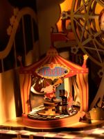 Hračka Robotime 3D dřevěné puzzle Karneval při západu slunce (6)