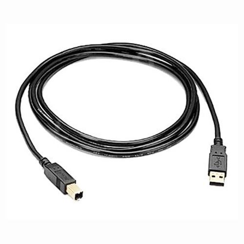 Kabel USB 2.0 A-B 5m, černý