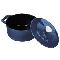 BERLINGERHAUS Pekáč litinový s poklicí 20 cm Aquamarine Metallic Line BH-6521 - 2. jakost (2)