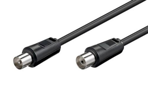 Kabel anténní 75 Ohm, IEC, M-F, 20m