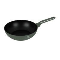 BERLINGERHAUS Pánev wok s poklicí a titanovým povrchem 28 cm Matte Green Collection BH-8159 (4)
