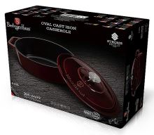 BERLINGERHAUS Pekáč litinový s poklicí 30 cm Burgundy Line BH-6499 (5)