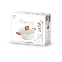 Hrnec BERGNER s nepřilnavým povrchem a poklicí 28 cm Naturally - 2.jakost (5)