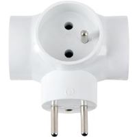 RPC 63 rozbočka 3x 16A/250V bílá RETLUX (1)