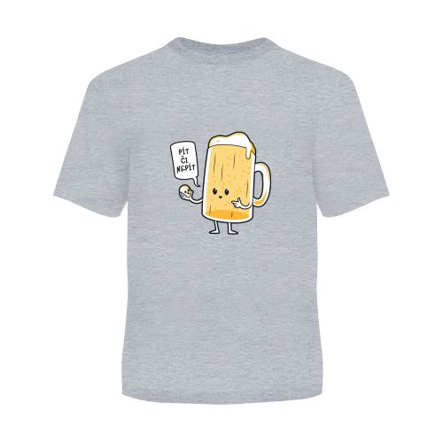 ALBI Pánské tričko - Pít či nepít, vel. XL