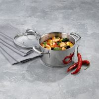 KELA Hrnec s poklicí nerez 18/10 FLAVORIA 16 cm KL-10174 (1)