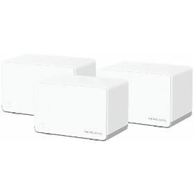 WiFi router TP-Link Mercusys Halo H70X(3-pack) WiFi 6, 3x GLAN/ 574Mbps 2,4GHz/ 1207Mbps 5GHz