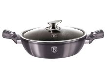 Pánev Berlingerhaus hluboká s poklicí 28 cm Carbon PRO Line BH-6898