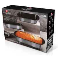 BERLINGERHAUS Plechy a forma na pečení s titanovým povrchem sada 3 ks Carbon PRO Line BH-7631 (3)