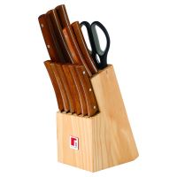 BERGNER Sada nožů v dřevěném bloku 13 ks NATURE BG-8911-MM (13)