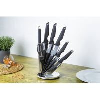 BERLINGERHAUS Sada nožů ve stojanu 8 ks Black Silver Collection BH-2565 (4)