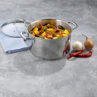 KELA Hrnec s poklicí nerez 18/10 FLAVORIA 24 cm KL-10176 (1)