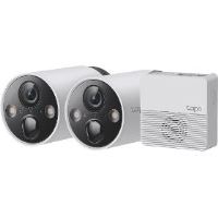 Kamerový set TP-Link Tapo C420S2 4MPx, venkovní, IP, WiFi, přísvit, baterie Kamerový set TP-Link Tapo C420S2 4MPx, venkovní, IP, WiFi, přísvit, baterie