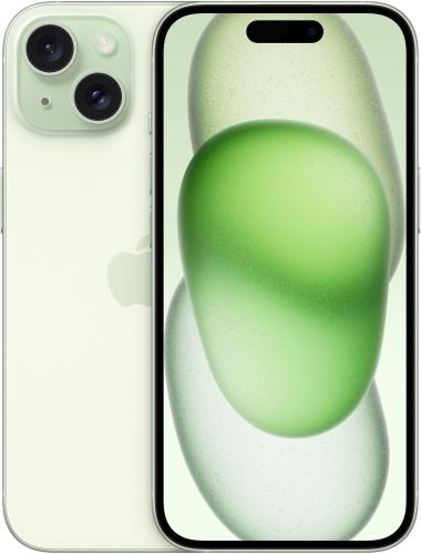 Mobilní telefon Apple iPhone 15 128GB zelená - CZ DISITRIBUCE