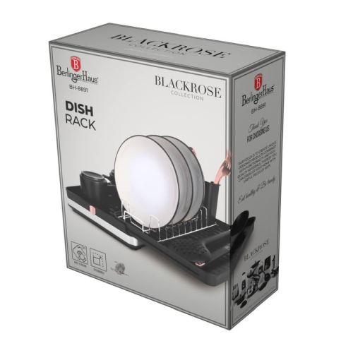 BERLINGERHAUS Odkapávač na nádobí Black Rose Collection BH-8891