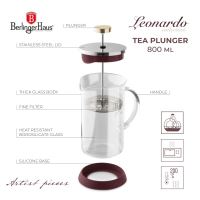 BERLINGERHAUS Konvička na čaj a kávu French Press 800 ml Leonardo Collection BH-8585 (4)