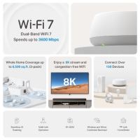 WiFi router TP-Link Deco BE22(3-pack) BE3600, WiFi 7, 2x GLAN, USB, 2,4/5GHz (2)
