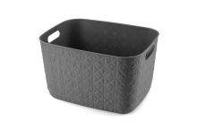 Box Curver Softex L 19 l tmavě šedý Box Curver Softex L 19 l tmavě šedý