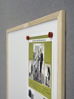 Tabule Classic magnetická Eco board 40 x 60 cm, lakovaný povrch, dřevený rám (1)