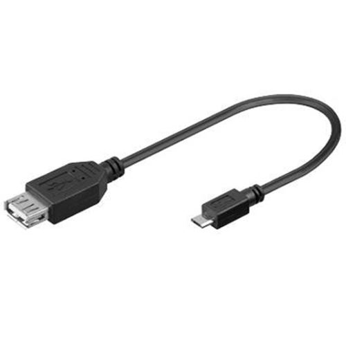 Kabel USB OTG AF/Micro BM 15cm GEMBIRD