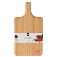 Prkénko servírovací s rukojetí bambusové 38 x 20 x 1,5 cm KO-101002400 (1)