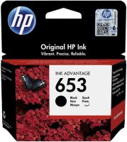 HP 653 Black, 3YM75AE HP 653 Black, 3YM75AE