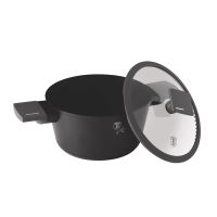 BERLINGERHAUS Kastrol s titanovým povrchem a poklicí 20 cm Antracit Collection BH-8130 (5)