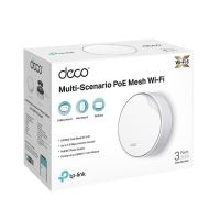 WiFi router TP-Link Deco X50-PoE(1-pack) WiFi 6, 1x 2,5GLAN, 1x GLan s PoE, 2,4/ 5GHz AX3000 (8)