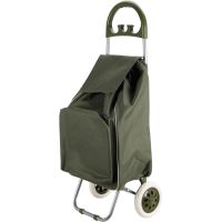 EXCELLENT HOUSEWARE Nákupní taška na kolečkách 40 l zelená KO-CM6000050 (1)