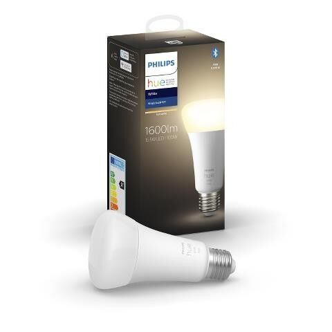 Chytrá žárovka Philips Hue LED stmívatelná žárovka Philips White BT 8718699747992 E27 A67 15,5W 1600lm 2700K