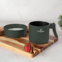 BERLINGERHAUS Mlékovar s titanovým povrchem 1,2 litru Matte Green Collection BH-8204 (6)