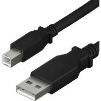 YCU 015 BK USB A/B Tiskárna 1,5m YENKEE (1)