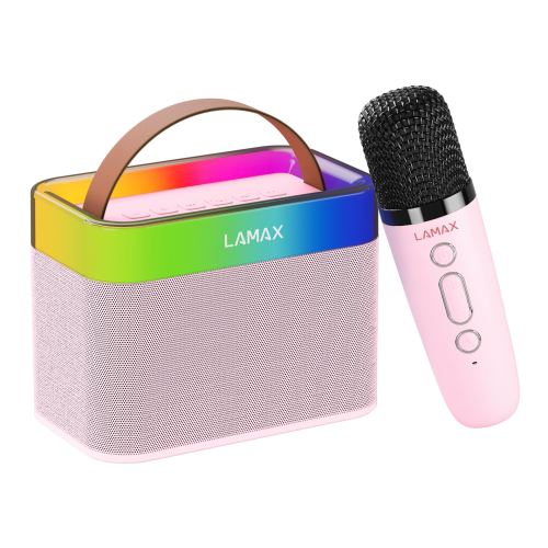 LAMAX KaraokeKid1 růžový LAMAX KaraokeKid1 růžový