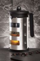 Konvice Berlingerhaus na čaj a kávu french press 1 l Black Silver Collection BH-7807 (1)