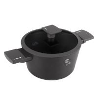 BERLINGERHAUS Kastrol s titanovým povrchem a poklicí 20 cm Antracit Collection BH-8130 (12)