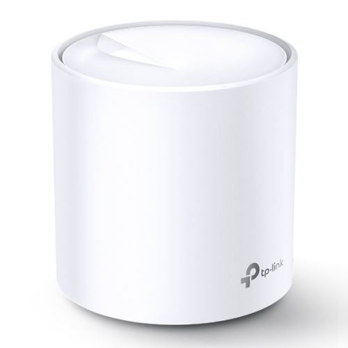 WiFi router TP-Link Deco X60(1-pack) AX5400, WiFi 6, 2x GLAN, / 574Mbps 2,4GHz/ 2402Mbps 5GHz