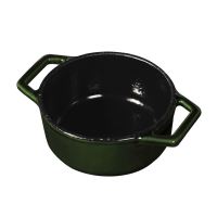 Pekáč litinový s poklicí 10 cm Emerald Collection (1)